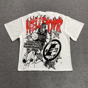 Camisa Hellstar “Basketball” ( Branca )