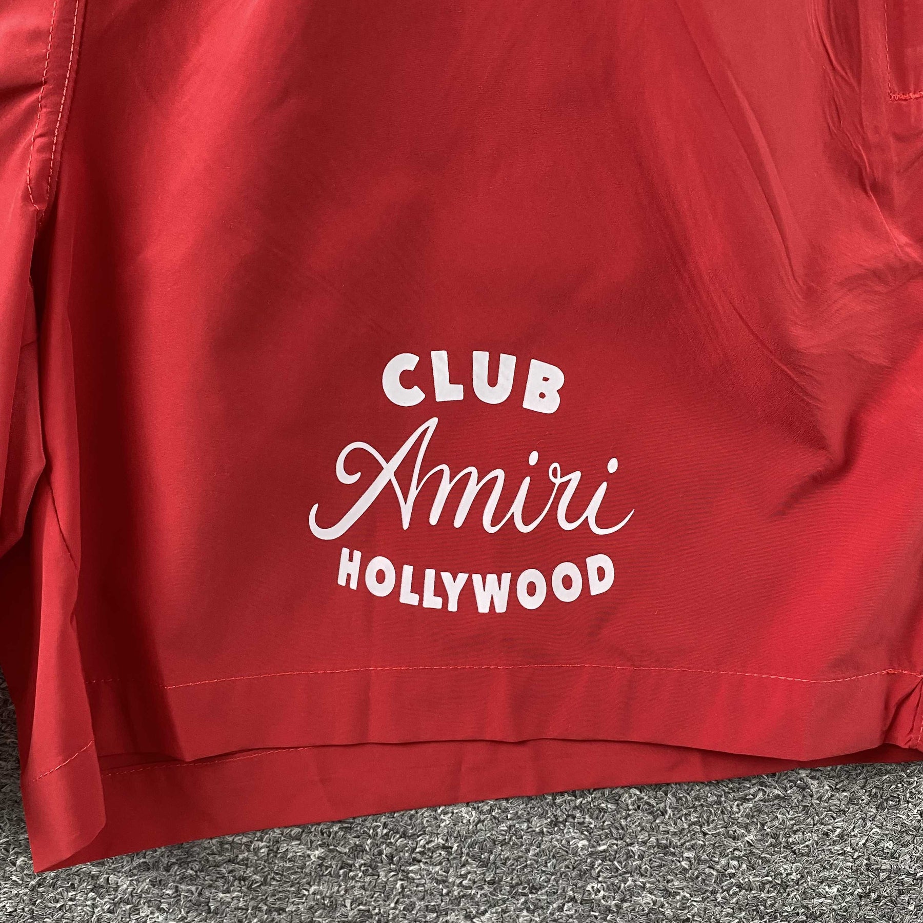 Shorts Amiri “Club Amiri Hollywood” ( Vermelho )