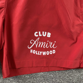Shorts Amiri “Club Amiri Hollywood” ( Vermelho )