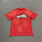 Camisa Hellstar “Crack Print” ( Vermelha )