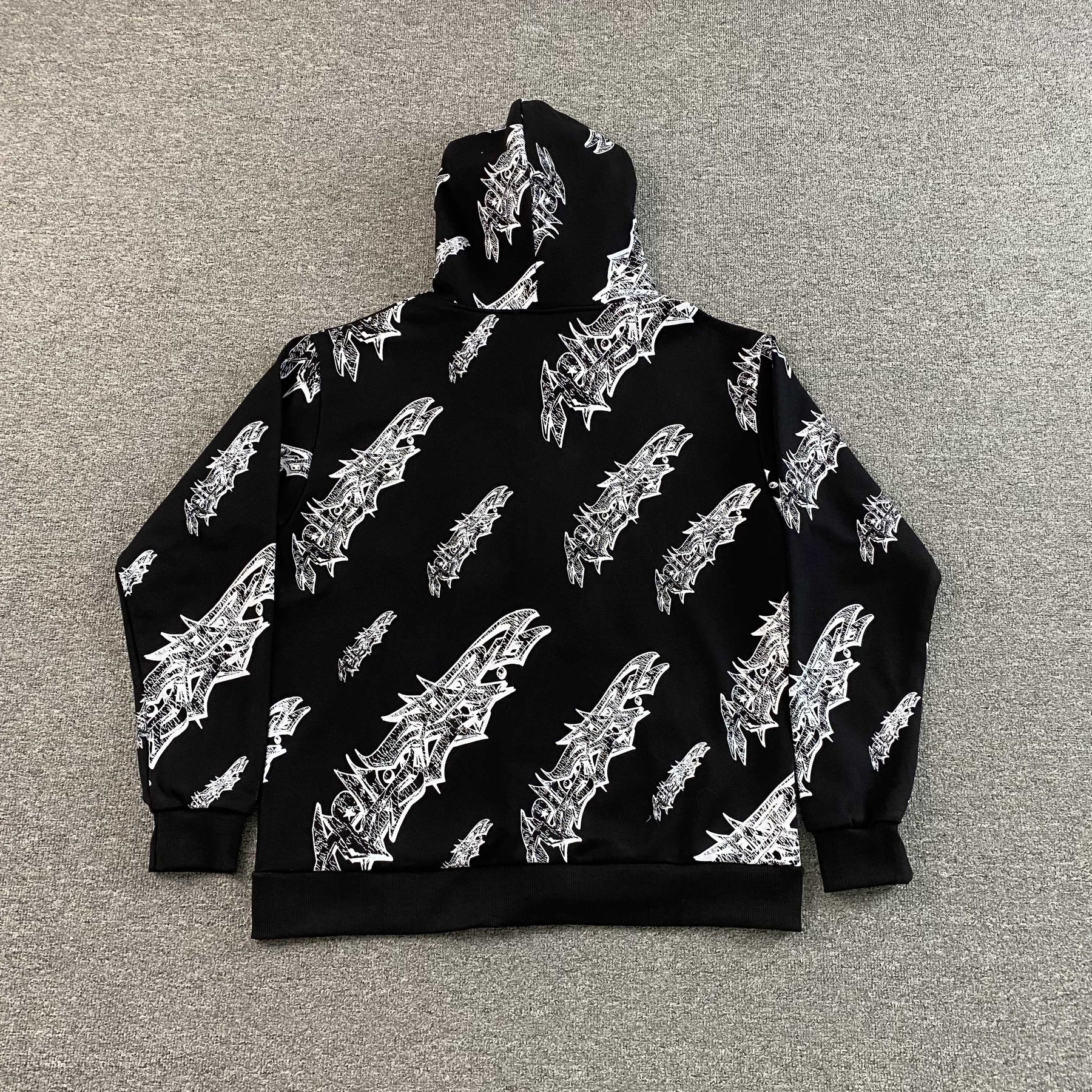 Moletom Hellstar “ Roll Print Graffiti” ( Preto )