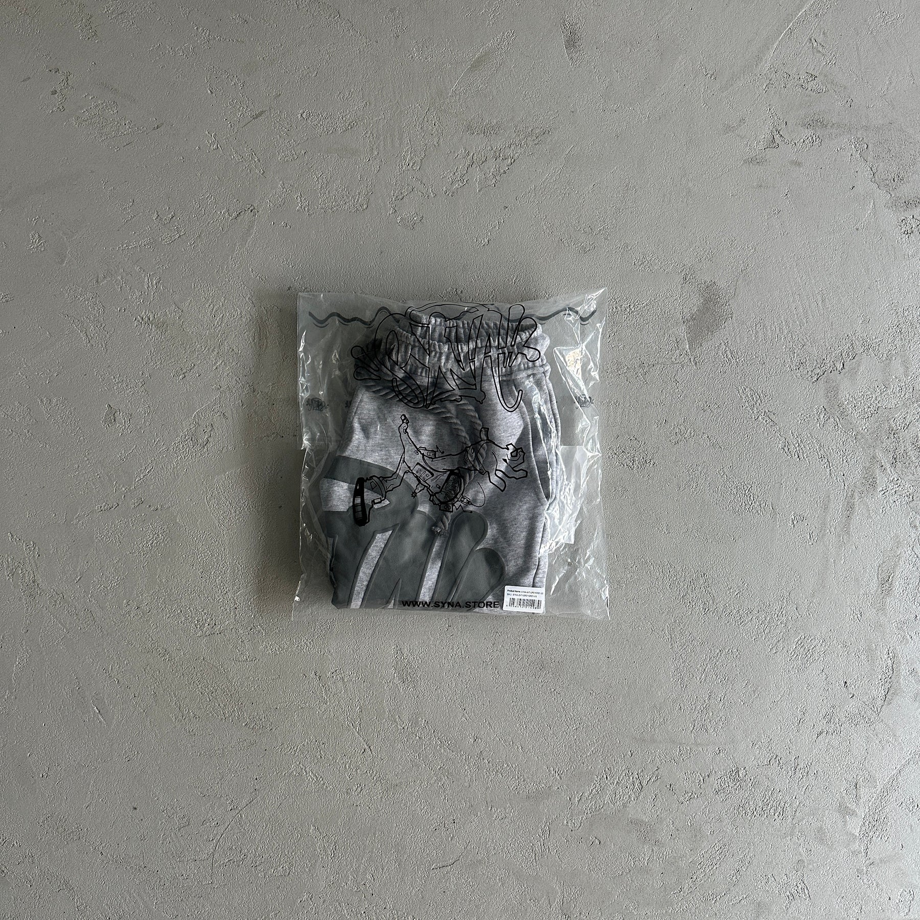 Conjunto Syna World Verão ( Cinza e Preto )