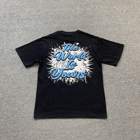 Camisa Hellstar “The World is Yours” ( Preta )