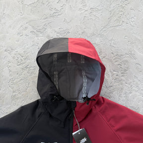 Corta Vento Mertra “Water Reactive ” ( Pova D'água ) ( Vermelho e Preto )