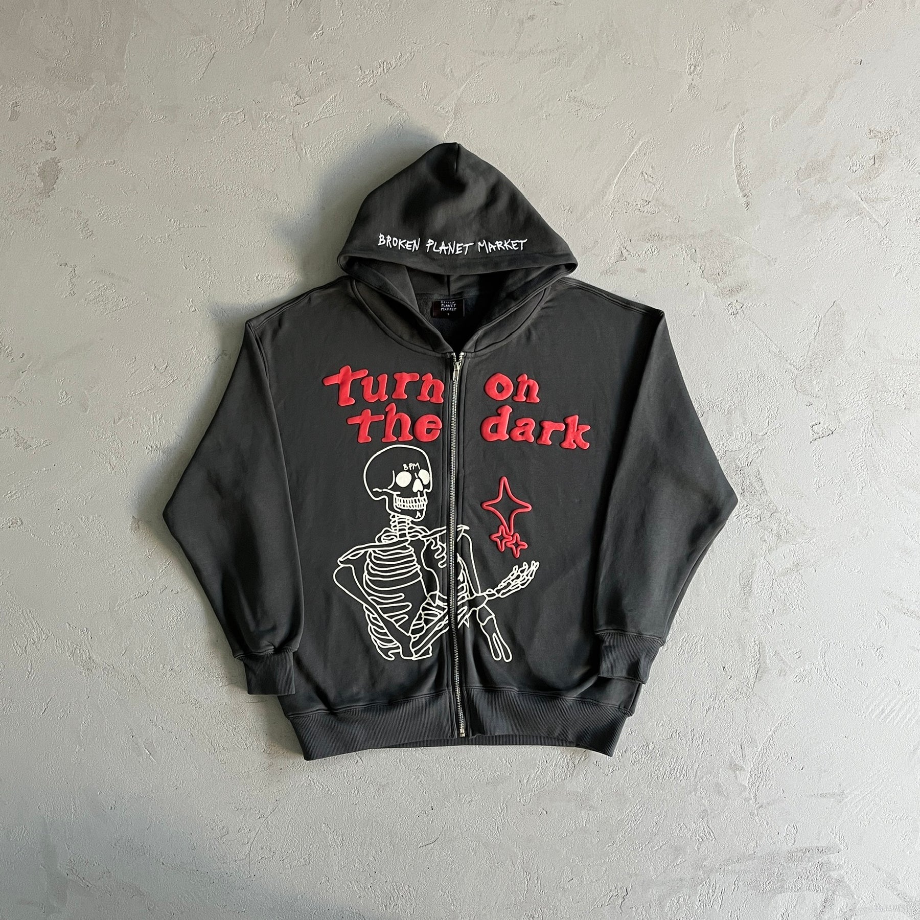 Moletom Broken Planet “Skeleton Zip Up”