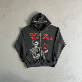 Moletom Broken Planet “Skeleton Zip Up”