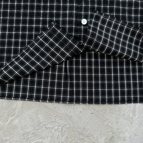Camisa Mertra “Plaid Shirt” ( Preta )