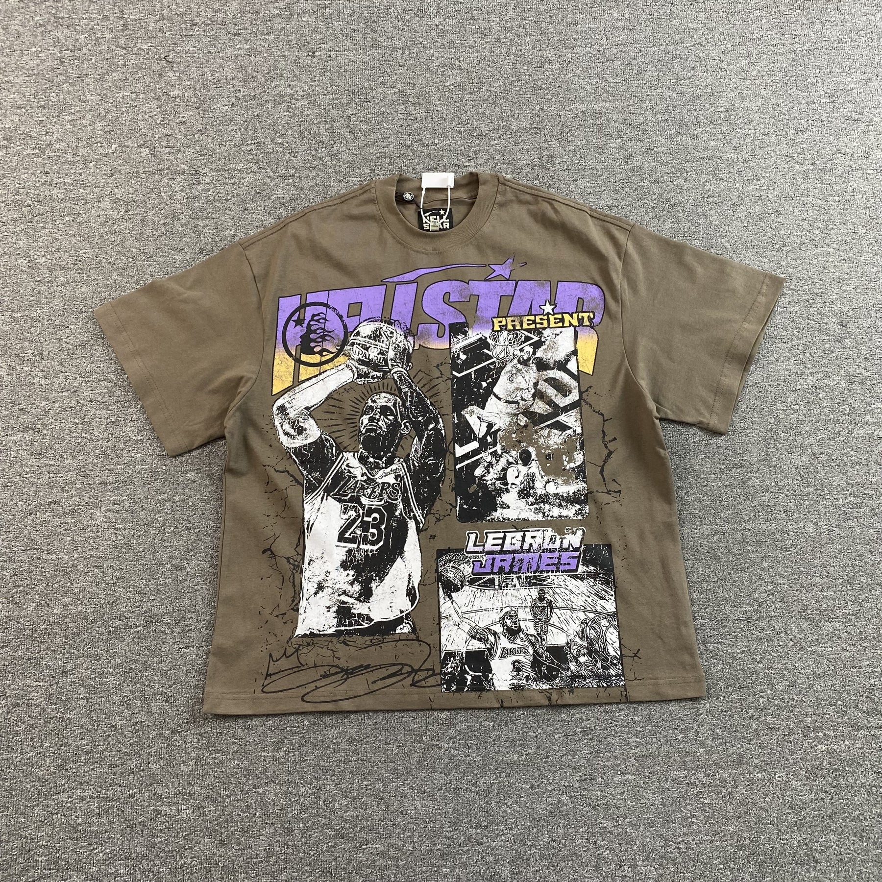 Camisa Hellstar “Lebron James” ( Marrom )