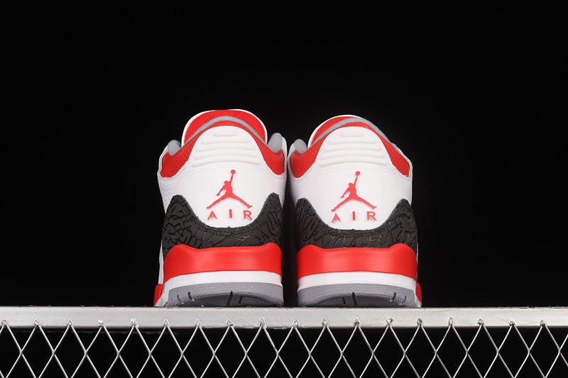 Jordan 3 Retro “White Fire Red”