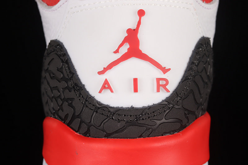 Jordan 3 Retro “White Fire Red”