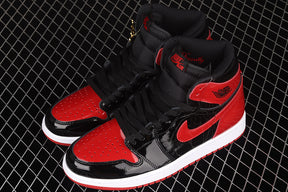 Jordan 1 high patent bred