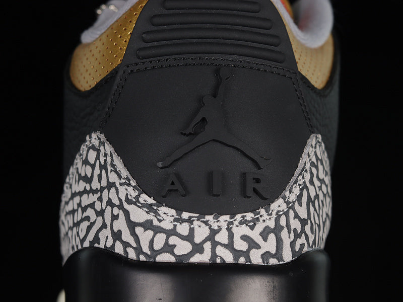 Air Jordan 3 “Black Gold"