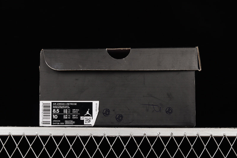 Air jordan 4 “Black canvas”